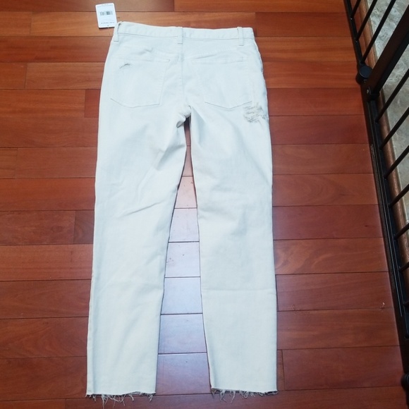 NWT Free People White Worn denim, size 27 - Picture 3 of 8